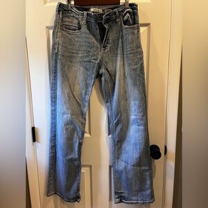 BKE Light Blue Bootcut Jeans for Men